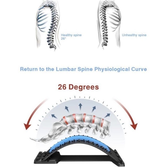 Waist Relax Mate Multi Level Back Stretching Device Relieve Chronic Pain NIB - Picture 5 of 7